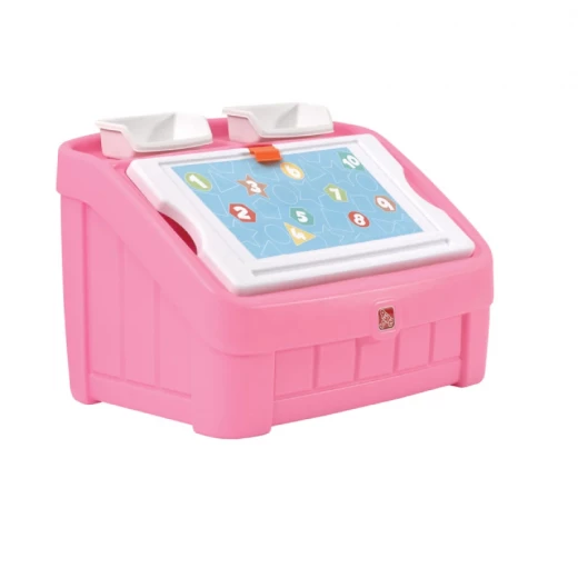 Step2 Toy Box, Pink Color 2-in-1
