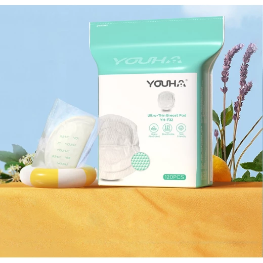 Youha Air Instant Breathable Anti-overflow Breast Pads,120 Pieces - youha - Image 2