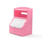 Step2 Book Shelf Toy Organizer, Pink Color - Step2