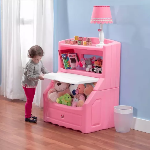 Step2 Book Shelf Toy Organizer, Pink Color - Step2 - Image 3
