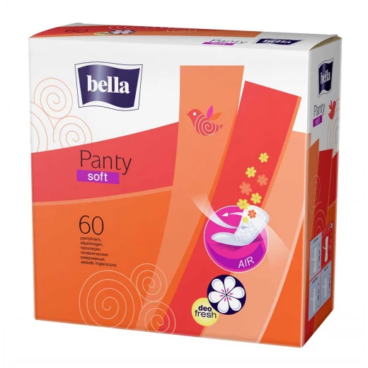 Bella Panty Soft Deo Body Shape, With Fragrance, 60 Pieces Bella Panty Soft Deo Body Shape, With Fragrance, 60 Pieces