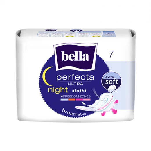 Bella Perfecta Ultra Night Extra Soft, With Wings, 7 Pieces Bella Perfecta Ultra Night Extra Soft, With Wings, 7 Pieces