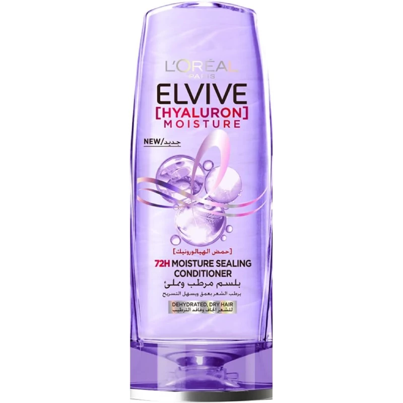 L'Oreal Paris Elvive Conditioner For Dry And Dehydrated Hair, 350 ml - L'Oreal Paris