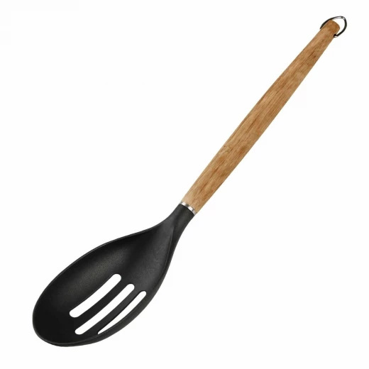 Stanley Rogers Bamboo Serving Spoon with Slots, 33 Cm Stanley Rogers Bamboo Serving Spoon with Slots, 33 Cm