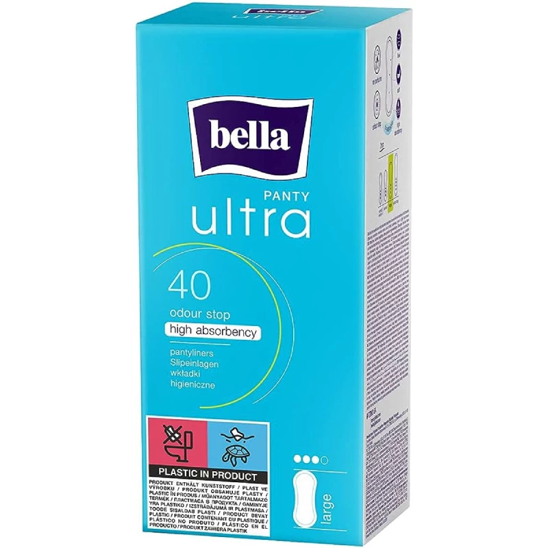 Bella Panty Ultra Large, 40 Pieces - Bella