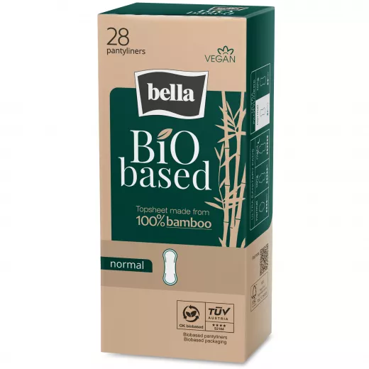 Bella Bio Based Pantyliners Normal, 28 Pieces Bella Bio Based Pantyliners Normal, 28 Pieces