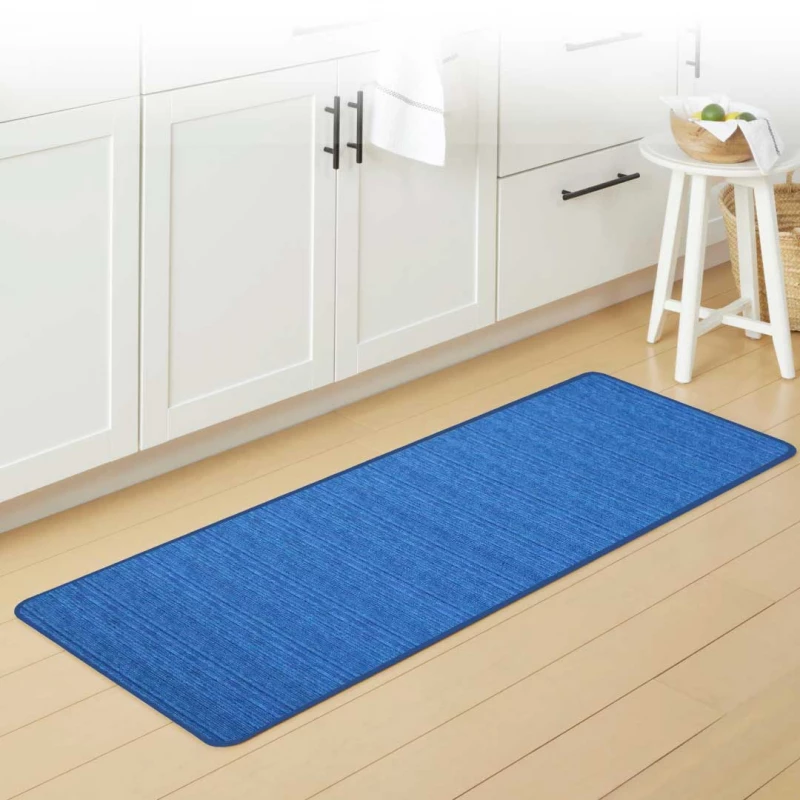 TG Melange Kitchen Rug, Blue Color, 55x120 Cm