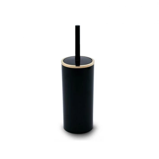 Primanova Lenox Toilet Brush, Black & Gold Primanova Lenox Toilet Brush, Black & Gold