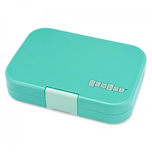 Yumbox Leakproof Sandwich Friendly Bento Box, Tropical Aqua Yumbox Leakproof Sandwich Friendly Bento Box, Tropical Aqua