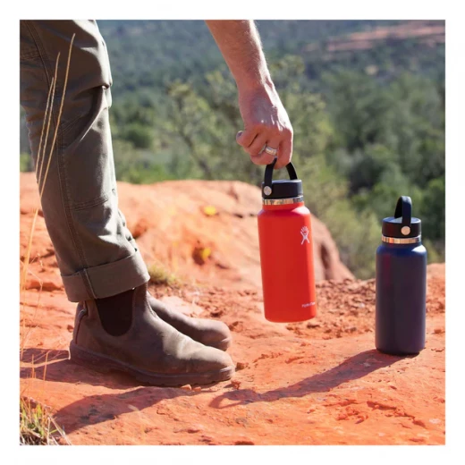 Hydro Flask Wide Mouth Insulated Bottle, Indigo,1182 Ml - Hydro Flask - Image 2