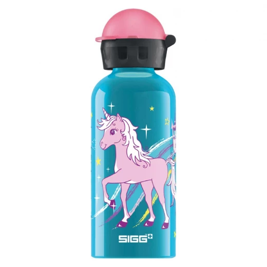 Sigg Aluminum Bella Unicorn Water Bottle, 400 ml Sigg Aluminum Bella Unicorn Water Bottle, 400 ml
