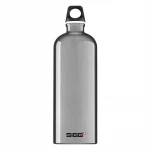 Sigg Traveller Stainless Steel Water Bottle, Silver,1.0L - SIGG