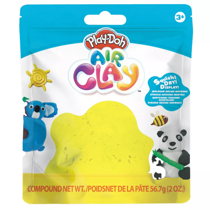 Play-Doh Air Clay Yellow, 567g - Play-Doh