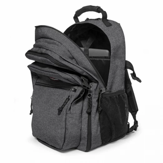 Eastpak Laptop Backpack Tutor, Black Denim, 15 Inch - Eastpak - Image 4