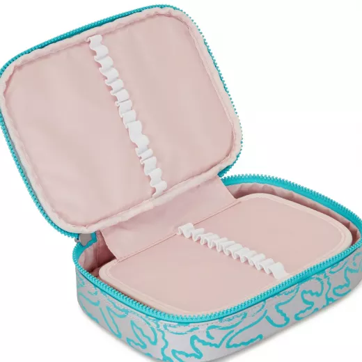 Kipling-100 Pens-Large Pencase Metalic Palm - Kipling - Image 5