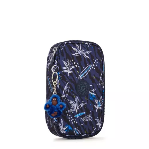 Kipling-50 Pens-Medium Pencase Surf Sea Print - Kipling - Image 5