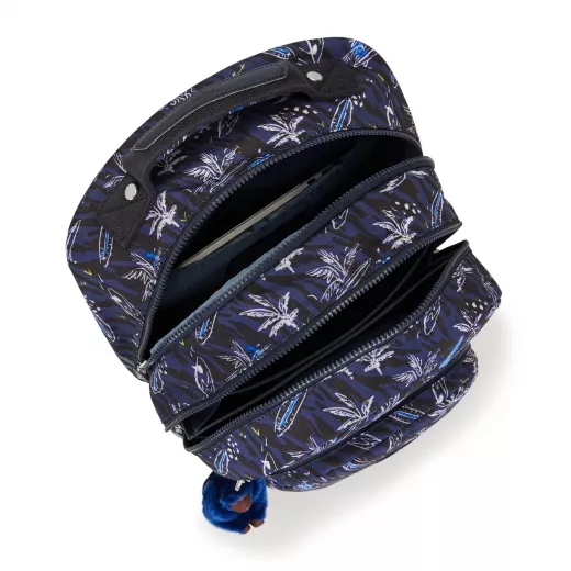 Kipling-Class Room-Large Backpack With Laptop Protection Blue - Kipling - Image 3