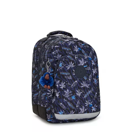Kipling-Class Room-Large Backpack With Laptop Protection Blue - Kipling - Image 4