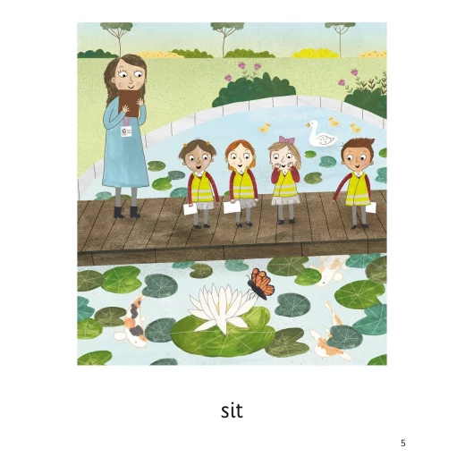 Sit: My Letters and Sounds Phase Two Phonics Reader - Image 3