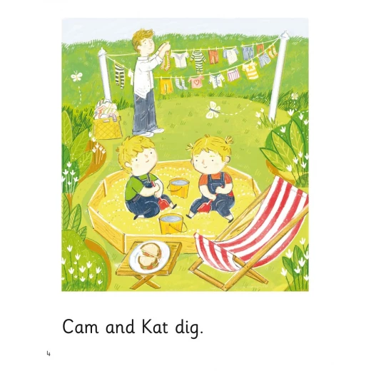 Cam and Kat: My Letters and Sounds Phase Two Phonics Reader - Image 3