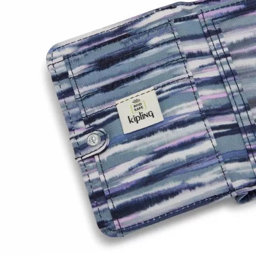 Kipling Money Love Medium Wallet Brush Stripes - Kipling - Image 5
