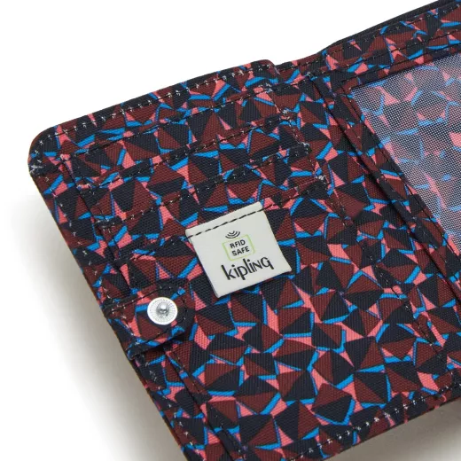 Kipling Money Love Medium Wallet Happy Squares - Kipling - Image 2