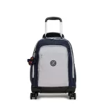 Kipling-New Zea-Large Wheeled Backpack True Blue Gray - Kipling