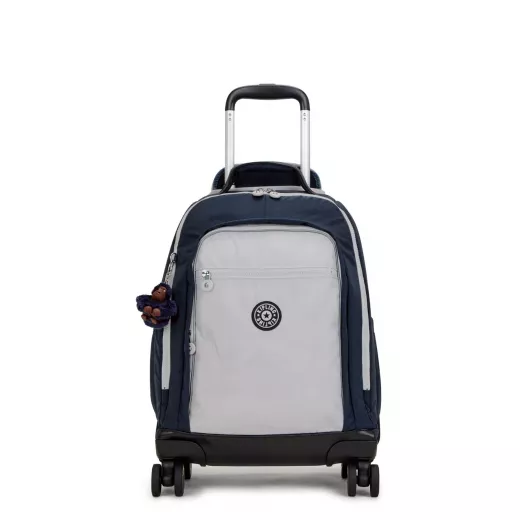 Kipling-New Zea-Large Wheeled Backpack True Blue Gray Kipling-New Zea-Large Wheeled Backpack True Blue Gray
