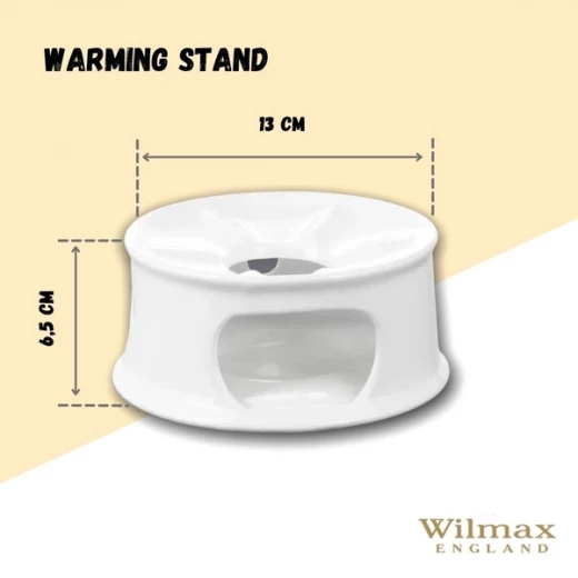 Wilmax  Warming Stand - White 14cm - Willmax - Image 2