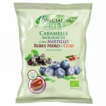 Serra Le Specialita Bio Organic Candies With Blueberry, Blackcurrant & Goji 80 g - Serra