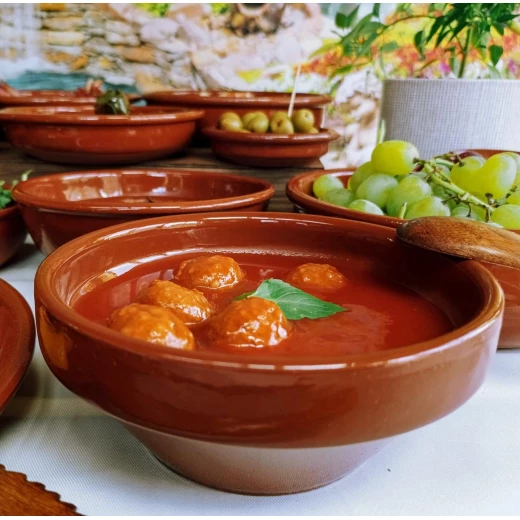 زبدية فخار للحساء بحواف 15 سنتيمتر - انتي ريحال - Image 3