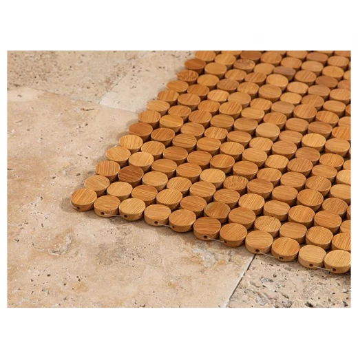 سجادة استحمام مضادة للانزلاق، لون بيج، 50×70 سم من انجلش هوم - انجلش هوم - Image 2
