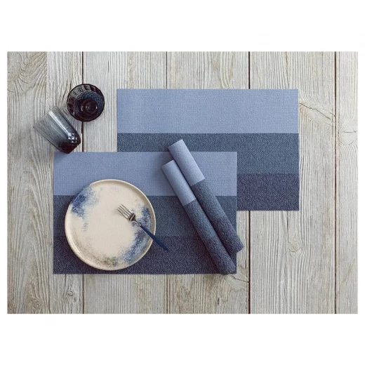 مفرش أطباق، لون أزرق، 30×45 سم، 4 قطع من انجلش هوم مفرش أطباق، لون أزرق، 30×45 سم، 4 قطع من انجلش هوم