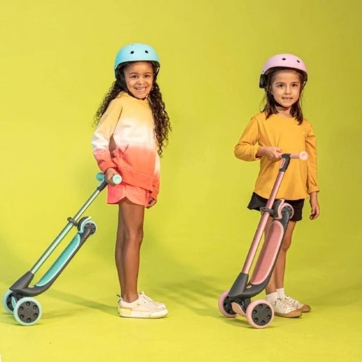 Yvolution Glider 3 Wheel Scooter, Green Color - Yvolution - Image 2