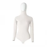 بودي نسائي بأكمام طويلة مع قنطة حجاب لون ايفوري حجم كبير جدا جدا جدا من روق - روق