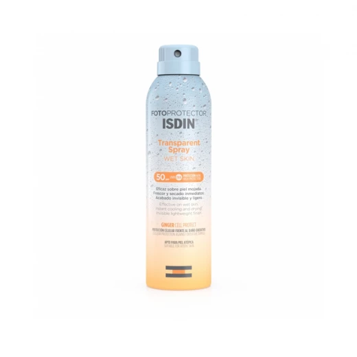 Isdin Fotoprotector Transparent Ped Spray Wet Skin Spf50 250ml - Isdin - Image 2