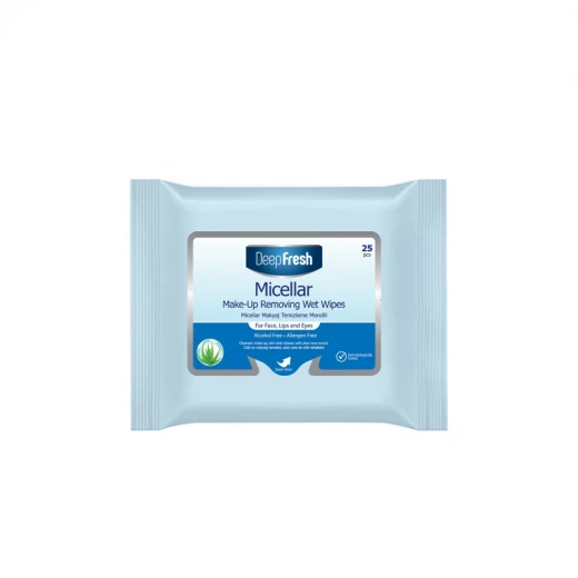 DeepFresh Makeup Removing Wipes, 25 Wipe