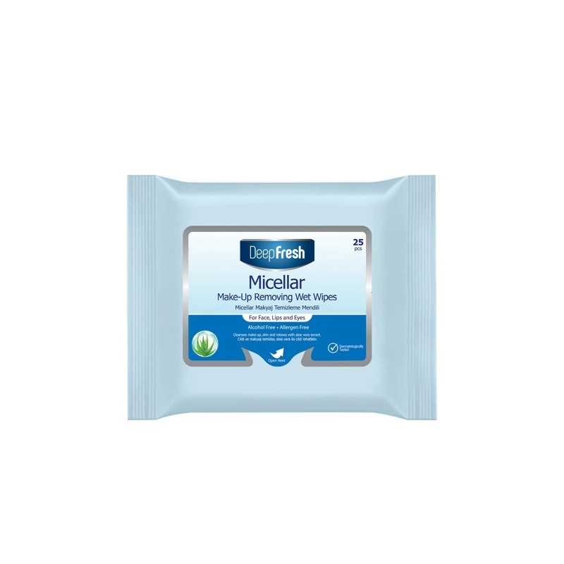 DeepFresh Makeup Removing Wipes, 25 Wipe - DeepFresh