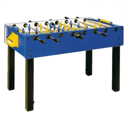 Garlando Football Table G-100 Blue Colour Telescopic Rods, Long Game Surface In Melamine Garlando Football Table G-100 Blue Colour Telescopic Rods, Long Game Surface In Melamine