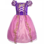 فستان فاخر للفتيات الصغيرات، مصمم على شكل الأميرة رابونزيل من كاي كوستيومز - K Costumes