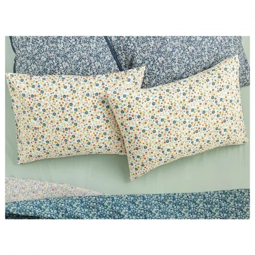 غطاء وسادة، لون أخضر، 50×70 سم، عدد 2 من انجلش هوم غطاء وسادة، لون أخضر، 50×70 سم، عدد 2 من انجلش هوم