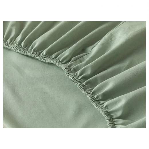 طقم غطاء لحاف قطن مجوز، برتقالي، 200×220 سم, 4 قطع من انجلش هوم - انجلش هوم - Image 2