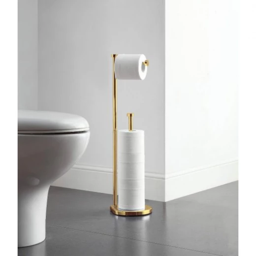 ARMN Delta Toilet Paper Holder - Gold - Armn - Image 2