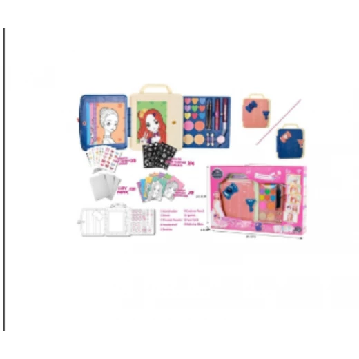 لوحة رسم كتاب مكياج+ مكياج للأطفال - Image 2