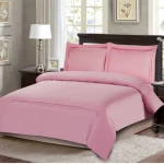 ARMN Naturesoft Queen Duvet Cover Set - Pink 4-Piece - Armn