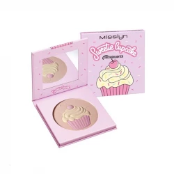 مجموعة Misslyn Sweetie Cupcake Trio لإضاءة الوجه مكياج توهج مشع لجميع أنواع البشرة