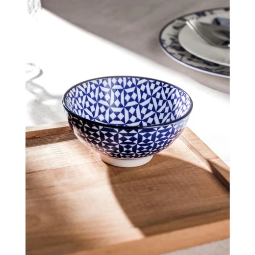 Madame Coco Rêve Bleu Nancy New Bone China Bowl Madame Coco Rêve Bleu Nancy New Bone China Bowl