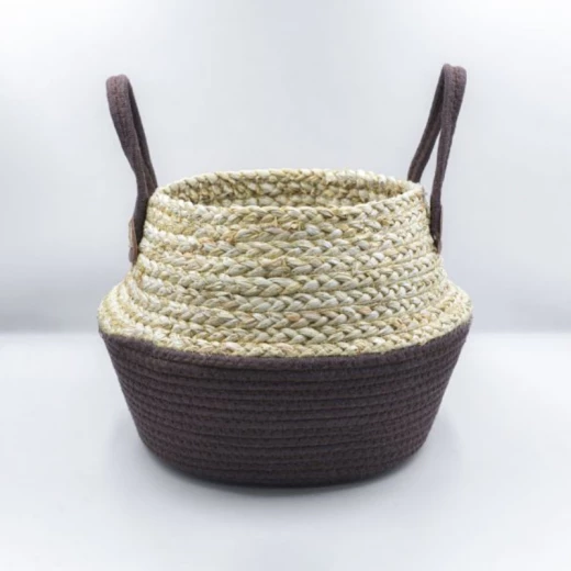 سلة غسيل دائرية متوسطة الحجم من نوردال - بيج وبني من ارمان سلة غسيل دائرية متوسطة الحجم من نوردال - بيج وبني من ارمان