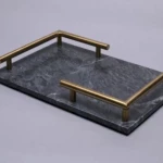 صينية رخام كاريرا - رمادي 30*20 سم من ارمان - ارمن