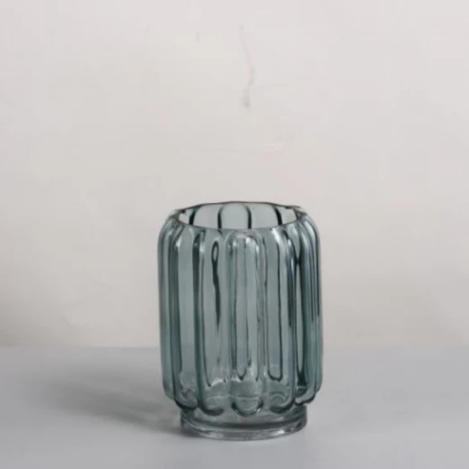 مزهرية زجاج شربات - أزرق فاتح 18.5 سم من ارمان - ارمن - Image 2